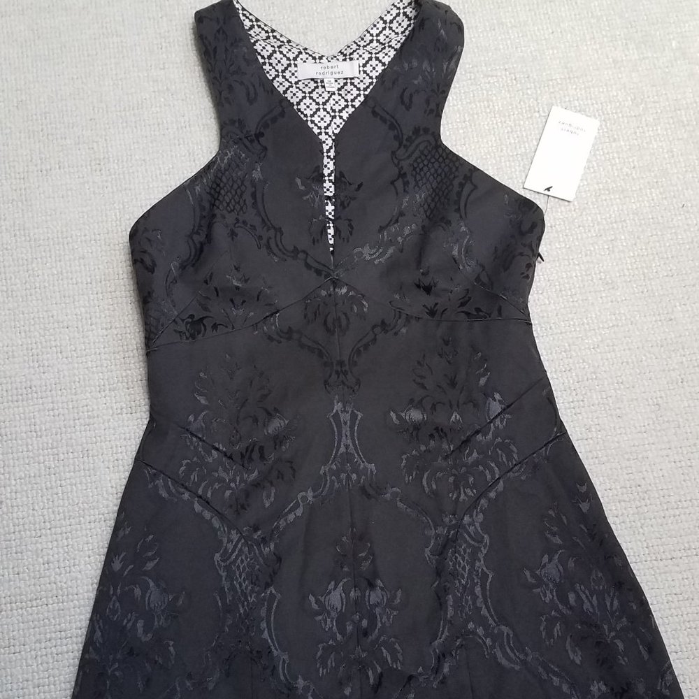 Robert Rodriguez Black Mini Cocktail Dress Sleeveless NEW - Party Wedding Prom